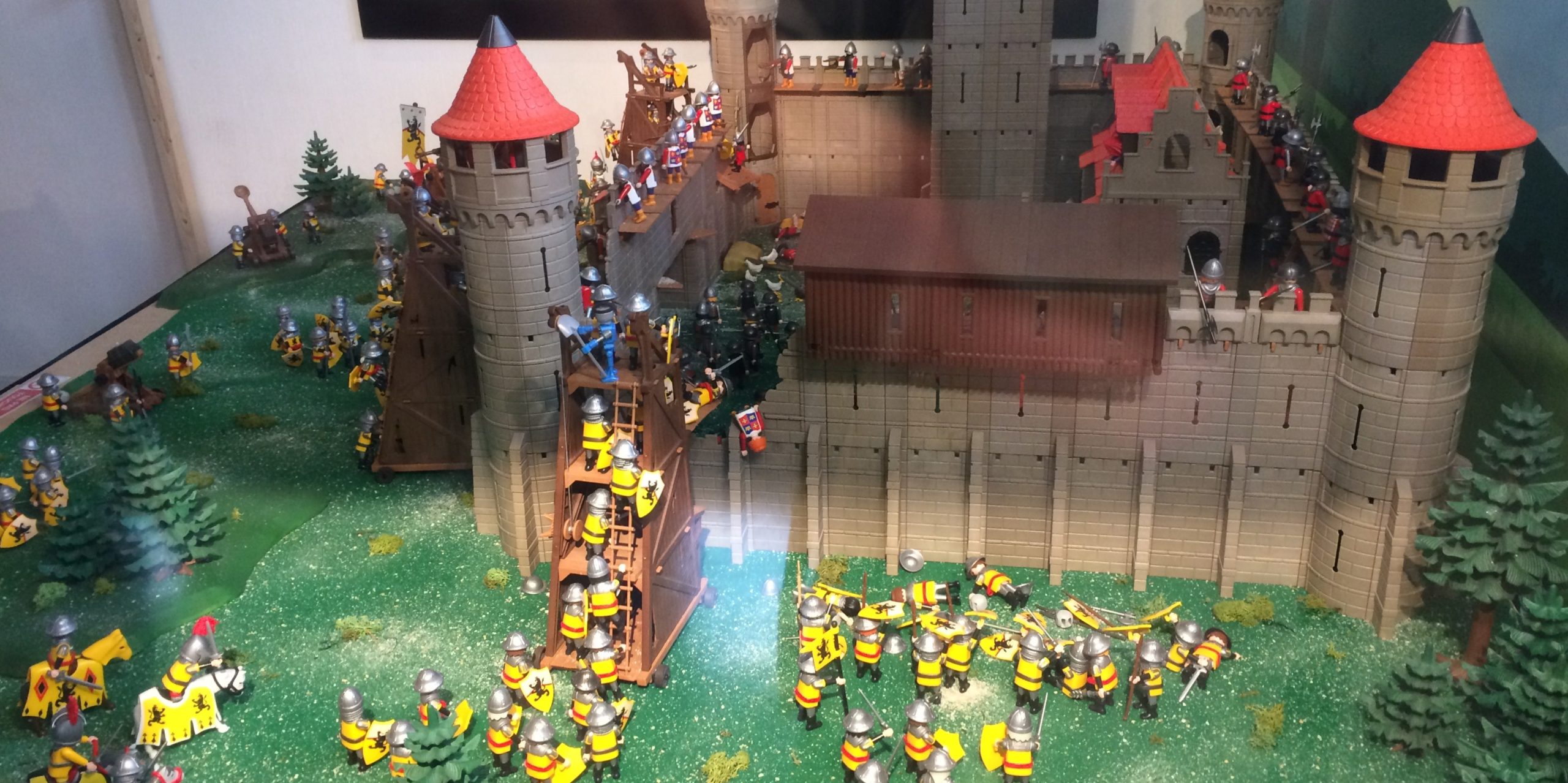 Exposition Playmobil® : Voyage à travers l'Histoire - Chateau fort